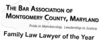The Bar Association Of Montgomery County - Family Law Lawyer Of The Year